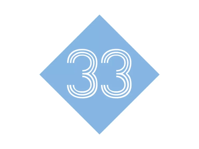 33 Blue Logo
