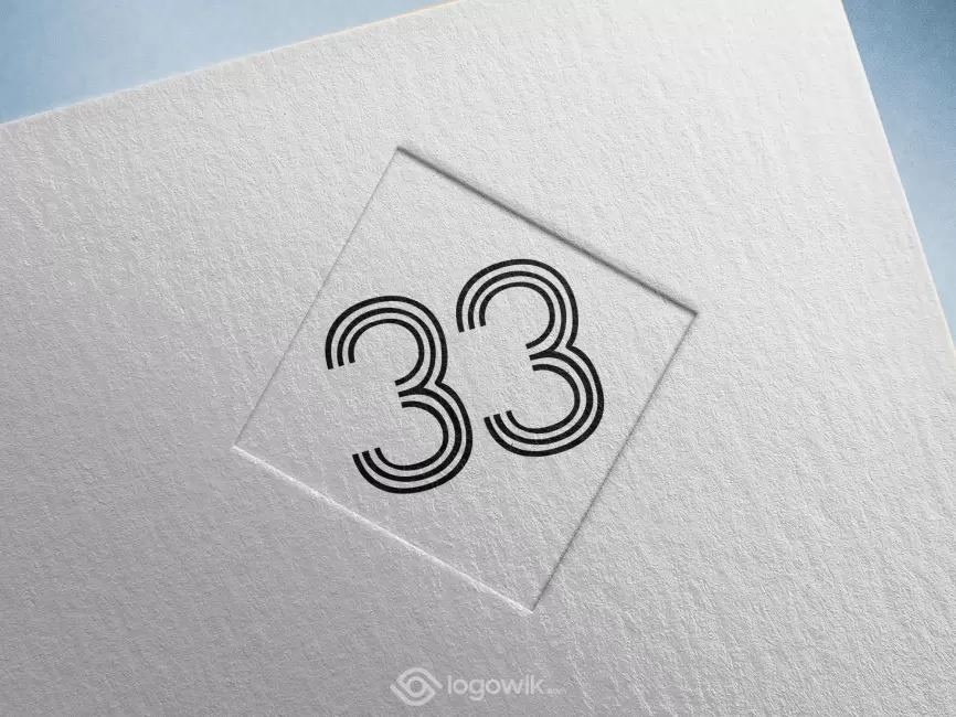 33 in Square Logo logo preview