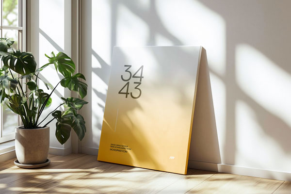 34×43 Canvas Mockup