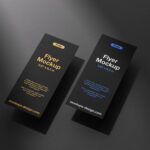 367×86 Inches Flyer Mockup