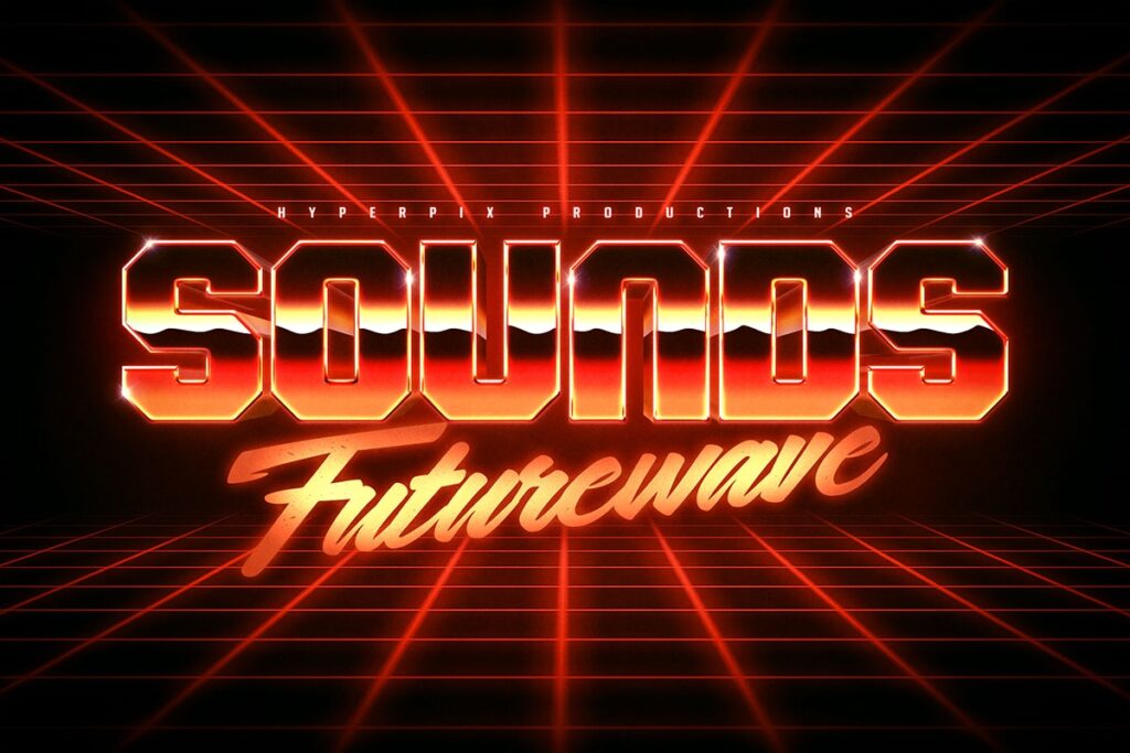 3D 80s Text and Logo Effect