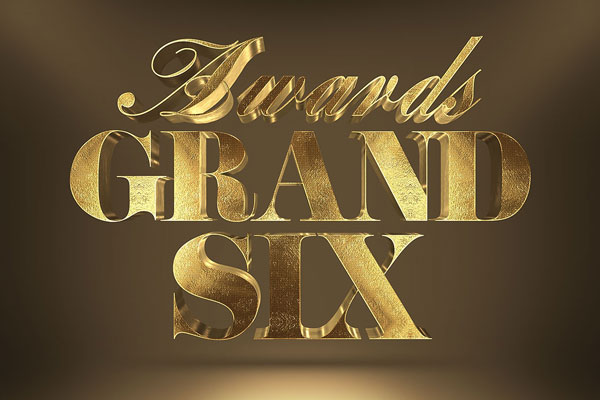 3D Gold Text Effect