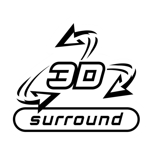 3D Surround logo