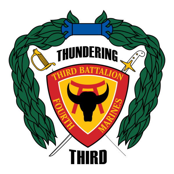 3rd Battalion 4th Marine Regiment USMC logo