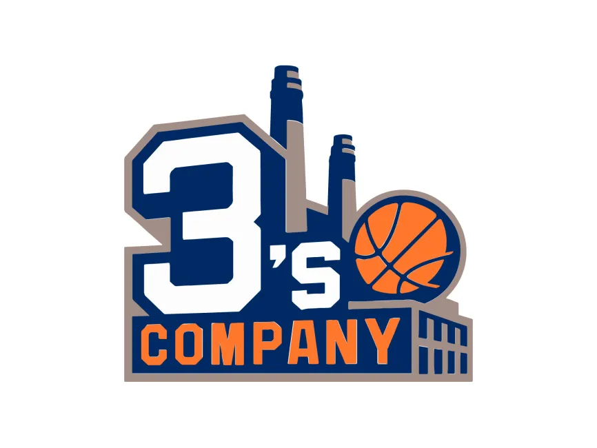 3's Company Basketball Logo