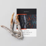 4 A4 Flyer Mockups With Dry Branch in Varied Views mockup preview
