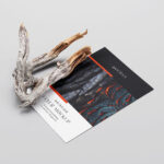 4 A4 Flyer Mockups With Dry Branch in Varied Views mockup preview
