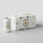 4 Beer Can Six Pack Mockup in Different Sights