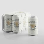4 Beer Can Six Pack Mockup in Different Sights