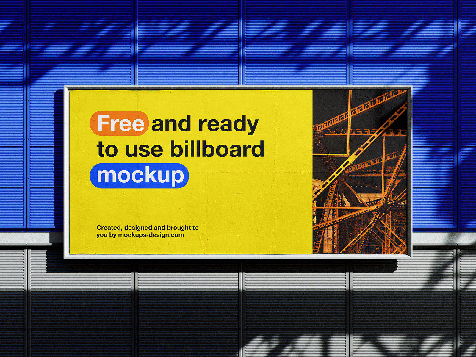 4 Billboard Mockups in Varied Visions FREE PSD