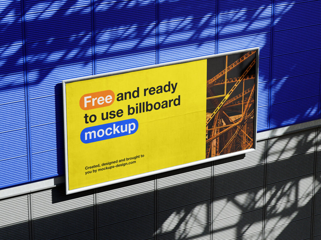 4 Billboard Mockups in Varied Visions