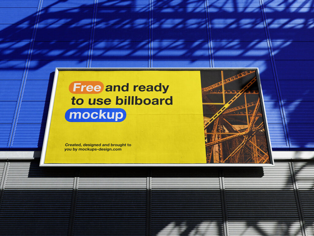 4 Billboard Mockups in Varied Visions