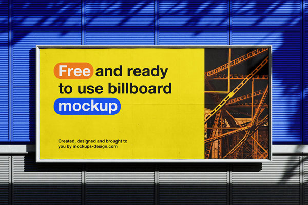 4 Billboard Mockups in Varied Visions