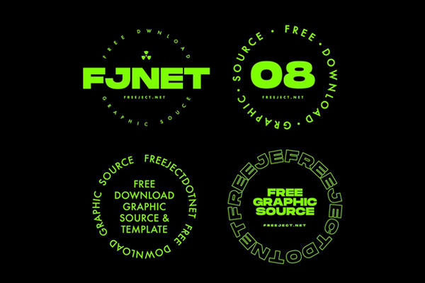 4 Circular Text Effects