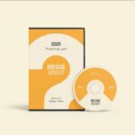 4 Different Sights of DVD Case Mockup