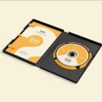 4 Different Sights of DVD Case Mockup