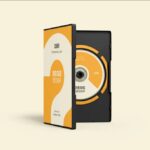 4 Different Sights of DVD Case Mockup