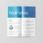 4 Different Visions of DL Brochure Mockup