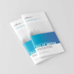 4 Different Visions of DL Brochure Mockup