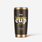 4 Different Visions of Tumbler Mockup