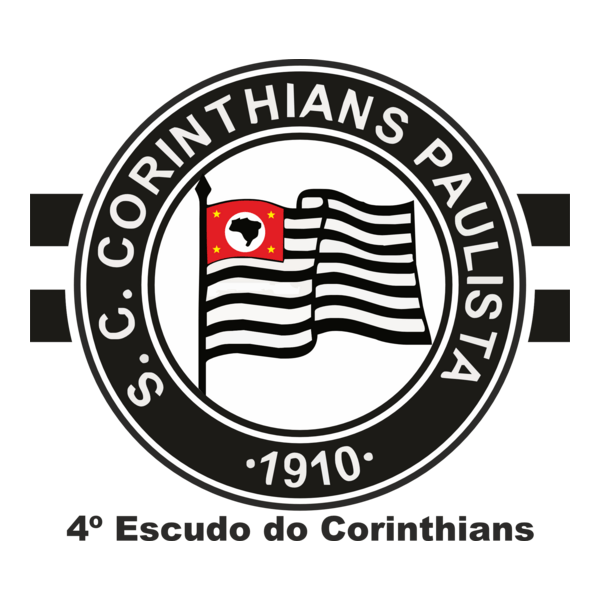 4º Escudo do Corinthians logo
