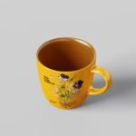 4 Matt Mug Mockups in Varied Visions