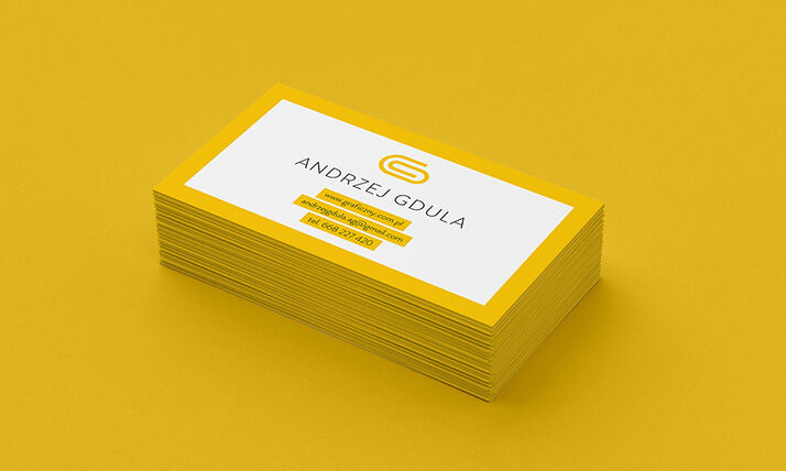 4 Mockups Including Stack of Business Cards in Different Views
