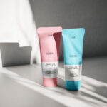 4 Plastic Cosmetic Tube Mockups mockup preview