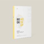 4 Shots of Clean Softcover Book Mockup