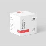 4 Shots of Square Box Mockup mockup preview