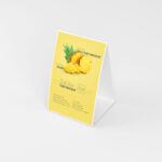 4 Shots of Table Tent Mockup