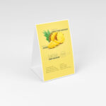 4 Shots of Table Tent Mockup
