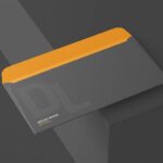 4 Showcases of DL Envelope Mockup