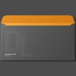 4 Showcases of DL Envelope Mockup