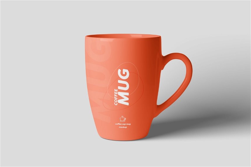 4 Showcases of Mug Mockup with Notebook