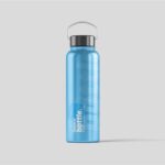 4 Showcases of Thermal Bottle Mockup