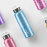 4 Showcases of Thermal Bottle Mockup