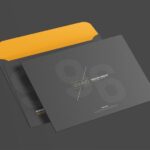 4 Sights of 6×9 Inch Envelope Mockup