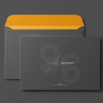 4 Sights of 6×9 Inch Envelope Mockup