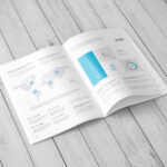 4 Sights of A4 Magazine Mockup
