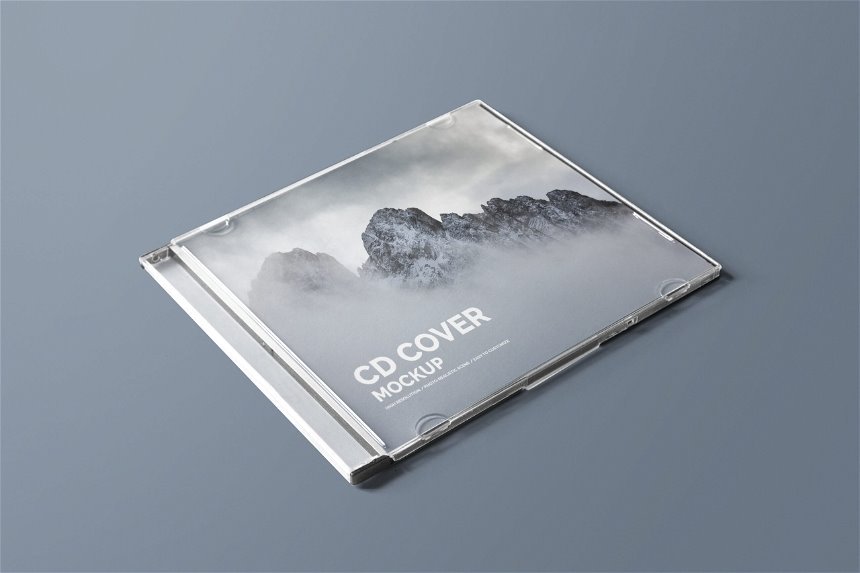 4 Sights of CD Cover Mockup mockup preview