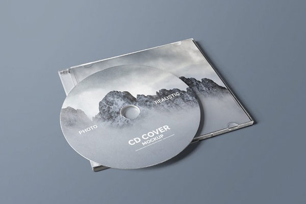 4 Sights of CD Cover Mockup