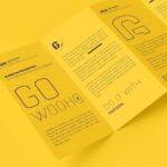 4 Sights of DL 4 Fold Brochure Mockup mockup preview