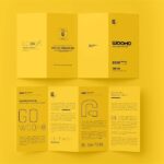 4 Sights of DL 4 Fold Brochure Mockup mockup preview