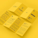 4 Sights of DL 4 Fold Brochure Mockup mockup preview