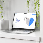 4 Sights of MacBook Mockup on Dresser