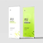 4 Sights of Roll Up Banner Mockup mockup preview