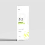 4 Sights of Roll Up Banner Mockup mockup preview