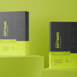 4 Sights of Software Box Mockup