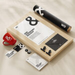 4 Stationery Mockups in Different Visions